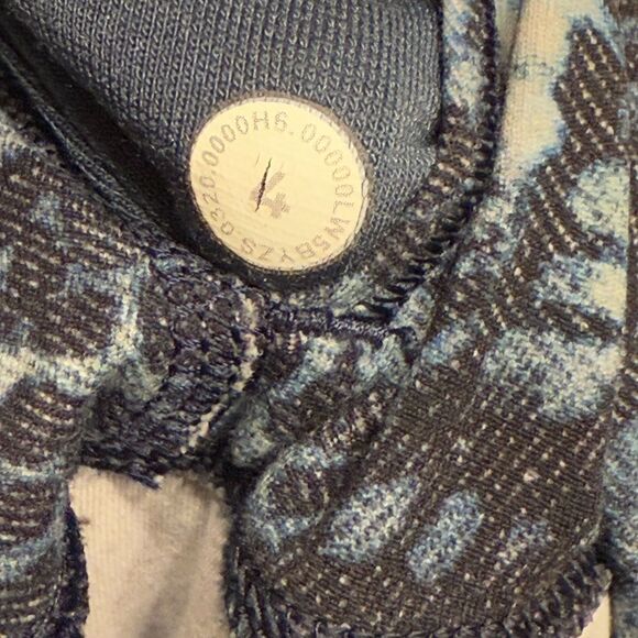 lululemon athletica Blue and Black Patterned Leggings - Picture 5 of 5